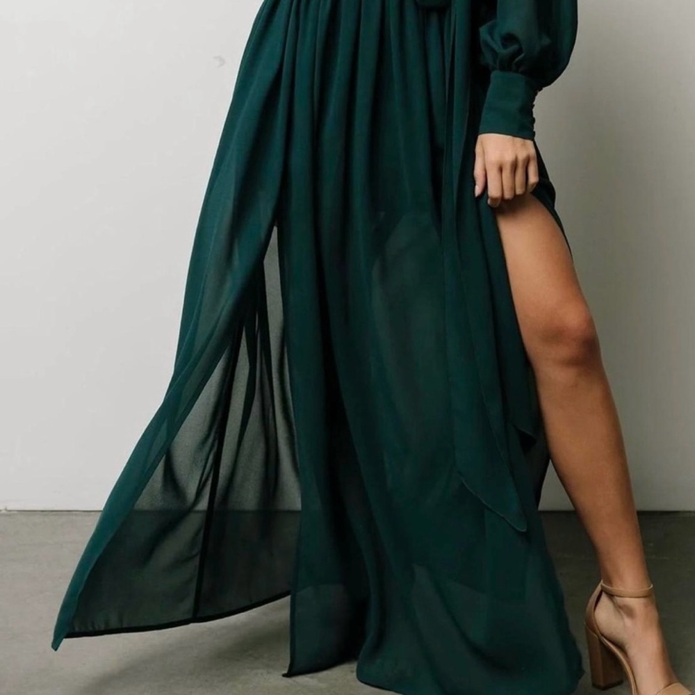 Baltic Born Celine Emerald Green Maxi Dress - Picture 4 of 4